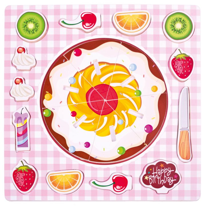 Bino Puzzle - Gyümölcs torta