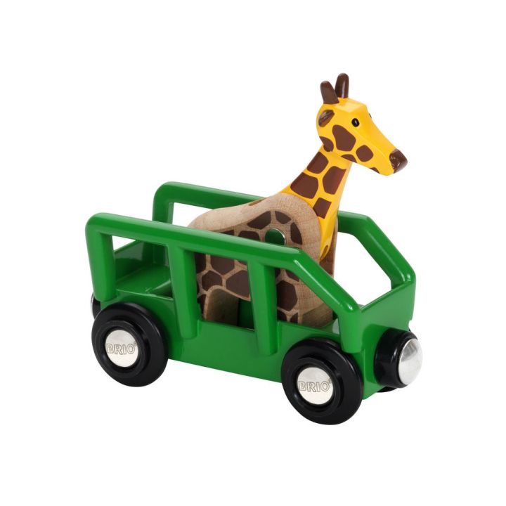 Szafari vagon állatokkal 33724 Brio